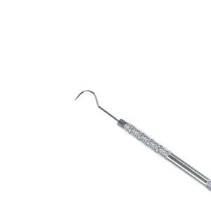 Implantes Dentales # 23 Single End Explorer # 6 Piezas de Acero Satinado con Mango Manual, Certificación CE Clase I, Garantía de 1 Año - Product Image 5