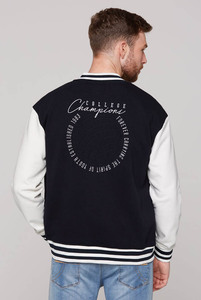 Chaqueta de Béisbol Varsity Unisex de Invierno con Revestimiento, Estilo Universitario, Personalizada con Bordado Frontal y Mangas Largas - Product Image 6