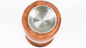 Quemador de Bakhoor Decorativo de Madera de Mango con Copa de Metal, Accesorio de Fragancia Árabe de Lujo para el Hogar - Product Image 3