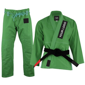 Vente en gros OEM – Uniforme de Jiu-Jitsu BJJ le plus vendu, respirant, séchage rapide, durable, facile à laver, logo personnalisé avant et arrière, polyester/coton - Product Image 1