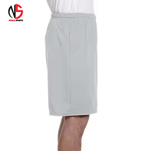 Pantalones Cortos Deportivos Personalizados al por Mayor para Hombre, Estilo Urbano, con Logotipo Frontal, de Lona Transpirable de Secado Rápido, para Uso Casual en la Playa, Colección 2026 - Product Image 2