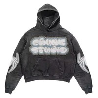 Sweat à capuche unisexe personnalisé 100 % coton épais, coupe oversize, vierge, pour hommes et femmes, streetwear, OEM ODM, vente en gros