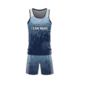 Nouvelle conception d'uniformes de sport pour l'entraînement et la compétition, ensemble d'uniformes de course sur piste de qualité supérieure, personnalisable pour le jour de la compétition - Product Image 5