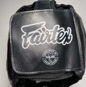 Protector de Cabeza de Doble Visera para MMA y Muay Thai, de Cuero Duradero de Alta Calidad, con Cierre de Gancho y Bucle, 7 Ventilaciones para Entrenamiento - Product Image 5