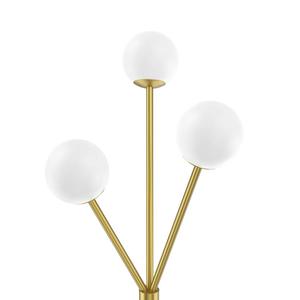 Lampe de sol d'angle minimaliste et fine avec LED blanc chaud à intensité variable pour petits espaces - Product Image 6