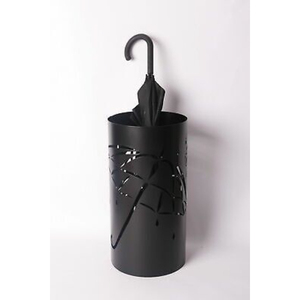 Porte-parapluie sur pied en cuivre antique, capacité unilatérale, pour la décoration intérieure - Product Image 4