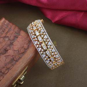 Selena CZ Designer Fashion Bracelet - Product Image 1