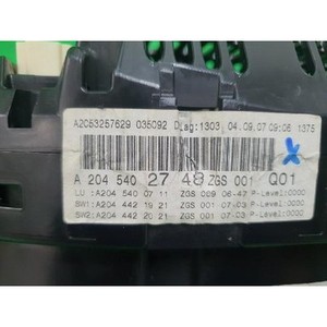 ชุดหน้าปัดเรือนไมล์มือสองสำหรับรถยนต์ C-class รุ่น A2045402748 - Product Image 3