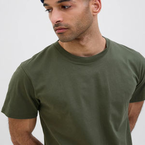 T-shirts 100 % coton pour hommes, vente en gros, surdimensionnés, personnalisables, vêtements de sport, mode gym, 300g, décontractés - Product Image 4