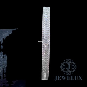 Luxury Quality Customized Moissanite Diamond Tennis <b>Bracelet</b> Engraved Jewelry Gift for Special Occasions for Bulk Quantity - Product Image 2