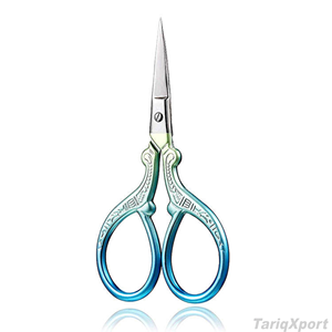 Ciseaux à ongles incurvés en acier inoxydable de qualité supérieure, lame de précision tranchante, légers, réutilisables, outil de soin des cuticules - Product Image 3