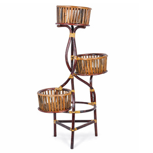 Expositor de flores al por mayor, soporte para plantas, maceteros de ratán, accesorio de decoración para el hogar - Product Image 3