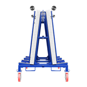 Chariot de transport en A pour pierres de verre et granit, avec support de rangement - Product Image 4