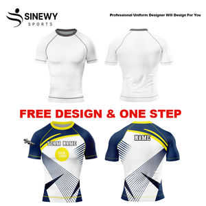 Camiseta de Compresión para Hombre, Protección Solar UPF50+, Secado Rápido, Transpirable, Ecológica, para Surf, Fitness y Entrenamiento - Product Image 5