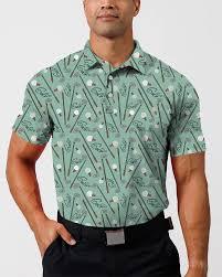 Collection de polos de golf pour hommes personnalisés par sublimation |   Plus de 20 impressions numériques haute définition |   Fabricant de polos de performance OEM avec - Product Image 3