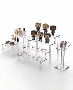 Base de Acrílico Transparente para Exhibición de Figuras, Grosor de 2mm-8mm, Tamaño y Color Personalizables, Superficie Pulida - Product Image 5