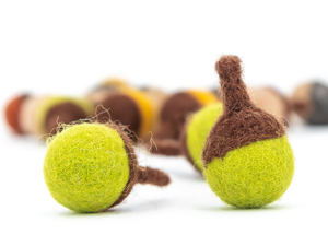 Adornos de Fieltro Hechos a Mano al por Mayor con Forma de Bollo para Árbol de Navidad Infantil, Bandeja de Otoño y Decoración de Acción de Gracias - Product Image 4