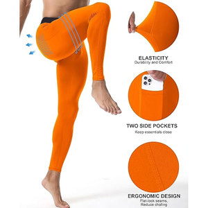 Pantalón Deportivo de Compresión Profesional para Hombre, Cómodo, Ajustado, Transpirable y Ligero, del Mejor Proveedor - Product Image 4