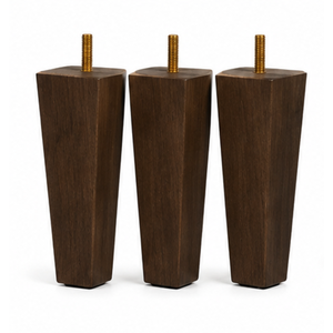 Custom Made Solid Wood Couch <b>Legs</b> Modern Tapered Furniture Feet <b>for</b> Luxury <b>Sofa</b> and Ottoman Applications - Product Image 1