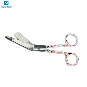 Tijeras para vendajes de uso diario con punta de seguridad de diseño moderno, para un agarre cómodo, ideales para clínicas, botiquines de primeros auxilios y uso de emergencia - Product Image 4