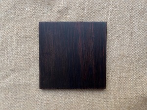 Wholesale ILAHI's Eco-Friendly Brown Square Wooden Coaster Classic Design Tabletop Protective Accessory Customizable Size Home - Product Image 2