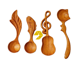 Cheap Music Note Wooden <b>Spoon</b> Coffee Red Wood Music Note Wooden <b>Spoon</b> Eco Friendly Wooden <b>Spoon</b> Vietnam <b>Small</b> Wood Scoop Bamboo - Product Image 2