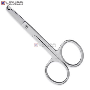 Ciseaux de manucure de qualité professionnelle, ergonomiques, coupe les cuticules sans effort, lame incurvée en acier inoxydable, pour la beauté - Product Image 5