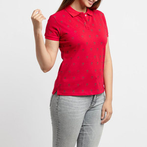 T-shirts pour femmes, design haut de gamme, coupe ajustée, tissu en polyester/coton, respirant, manches courtes, personnalisable - Product Image 3