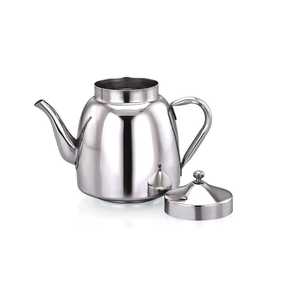 Premium Handcrafted Steel Tea Pot Engraved Floral Design Traditional Serving <b>Kettle</b> Vintage Style Eco-Friendly Durable Double - Product Image 2