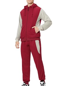Men Tracksuit 2 Piece Casual Long Sleeve Zip up Jacket and Pants Set Athletic Tracksuits Sports <b>Jogging</b> <b>Suits</b> - Product Image 5