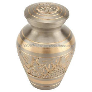 Urne souvenir en aluminium durable petit conteneur de cendres mémorial souvenir hommage mémoire personnelle conception durable - Product Image 6