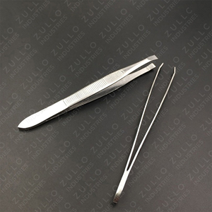 Custom Logo Stainless Steel Slanted Eyebrow Tweezers <b>Precision</b> Dressing <b>Tool</b> OEM Accepted Professional Beauty Grooming - Product Image 4