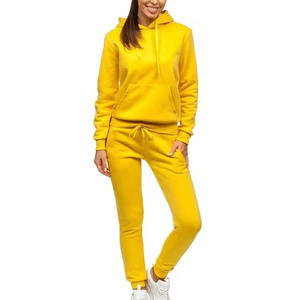 Oem Custom Made <b>Women's</b> Pullover Tracksuit Custom Logo <b>Women's</b> <b>Sweatsuit</b> Workout Fitness Training Wear Tracksuit <b>for</b> <b>Women</b> - Product Image 3