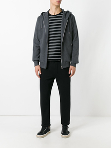 Sudadera con Capucha para Hombre, Informal, de Color Sólido, con Logotipo Personalizado, Material de Felpa, Corte Holgado - Product Image 4