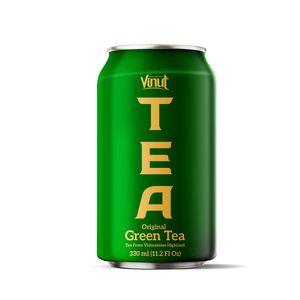 Premium <b>Black</b> Tea 330ml Alu Can VINUT Brand From Vietnam for Wholesale 24 Months <b>Shelf</b> Life - Product Image 1