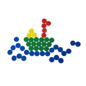 Soft Plastic Counters <b>Set</b> Math and Bingo Coins Tokens <b>Pokers</b> <b>Chips</b> Educational Coin - Product Image 2