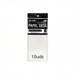 Carta velina Ilan 50x66 cm bianca per confezionamento e artigianato - Product Image 1