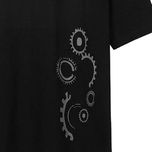 Camiseta Oversize de Algodón Pesado para Hombre, Estilo Urbano, con Hombros Caídos, Estampado Personalizado, Venta al por Mayor, Proveedor de Camisetas Vintage en Grandes Cantidades - Product Image 5
