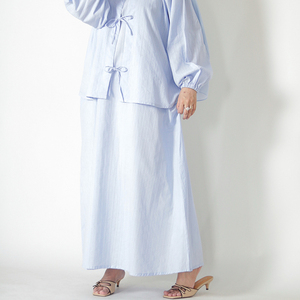 OEM Women Abaya Factory Luxury Modest Wear with Pearl Embellishments and Custom Size Options - Product Image 5