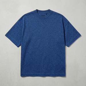 เสื้อยืดทรงโอเวอร์ไซส์ OEM แบบ Boxy Fit ผ้าฝ้าย 100% หนัก GSM สไตล์สตรีทแวร์ ผลิตตามสั่ง ราคาโรงงาน ขายส่ง - Product Image 4