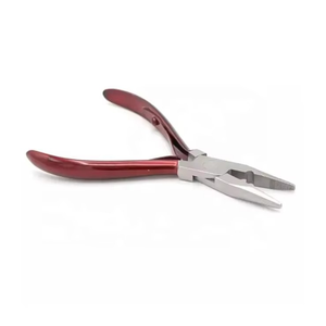 Pince à extensions en acier inoxydable pour salon de coiffure avec outils de coiffage en silicone - Product Image 6