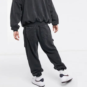 Meistverkaufter Premium-Qualitäts-Trainingsanzug mit Eigenem Logo, Atmungsaktiv, Bequem, Unisex, Winter, Einfarbig, Knielang, Acid-Washed - Product Image 4