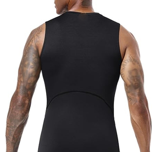 Advanced Sleeveless Compression Shirt For <b>Men</b> Quick Dry <b>Stretch</b> Material For Running And Fitness Wear - Product Image 6