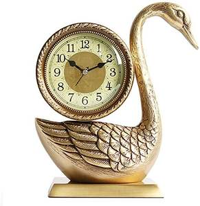 Premium Round Metal Desk <b>Clock</b> For Tabletop Display With Stylish Frame And Contemporary Decorative Presence - Product Image 4