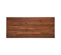 Comptoir en bois massif Hevea sur mesure pour îlots de cuisine, meubles de salle de bain et fabrication de mobilier commercial