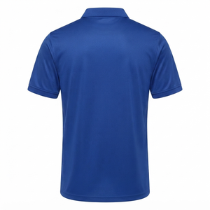 Chemise personnalisée pour homme en coton respirant 220 GSM, manches courtes, logo brodé, couleur unie, pour le golf, décontractée ou professionnelle, OEM - Product Image 2
