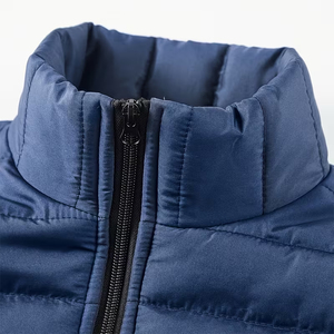 Gilets matelassés décontractés pour hommes adultes, couleur unie, légers, sans manches, style streetwear, gilets en duvet Montane pour hommes - Product Image 5