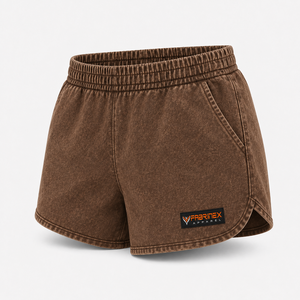 Shorts de Mujer de Cintura Alta con Botones, Lavado Ácido, Transpirables, Ecológicos, 100% Algodón, para Exteriores, Sexys - Product Image 5