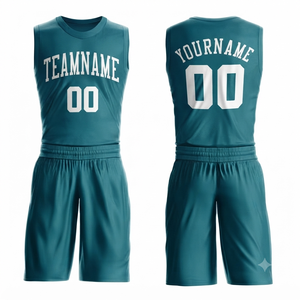 Uniforme de Baloncesto Personalizado de Alta Calidad, Transpirable, con Cintura Elástica, Último Modelo, sin Mangas, 100% Personalizado - Product Image 1