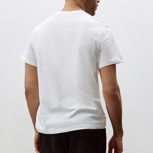 Débardeur de sport personnalisé pour homme, musculation, grandes ouvertures pour les bras, en tissu éponge, séchage rapide, coton et polyester - Product Image 3